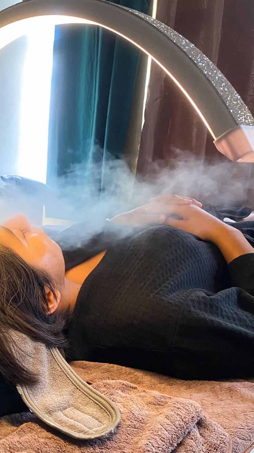 Cabina spa con vapor