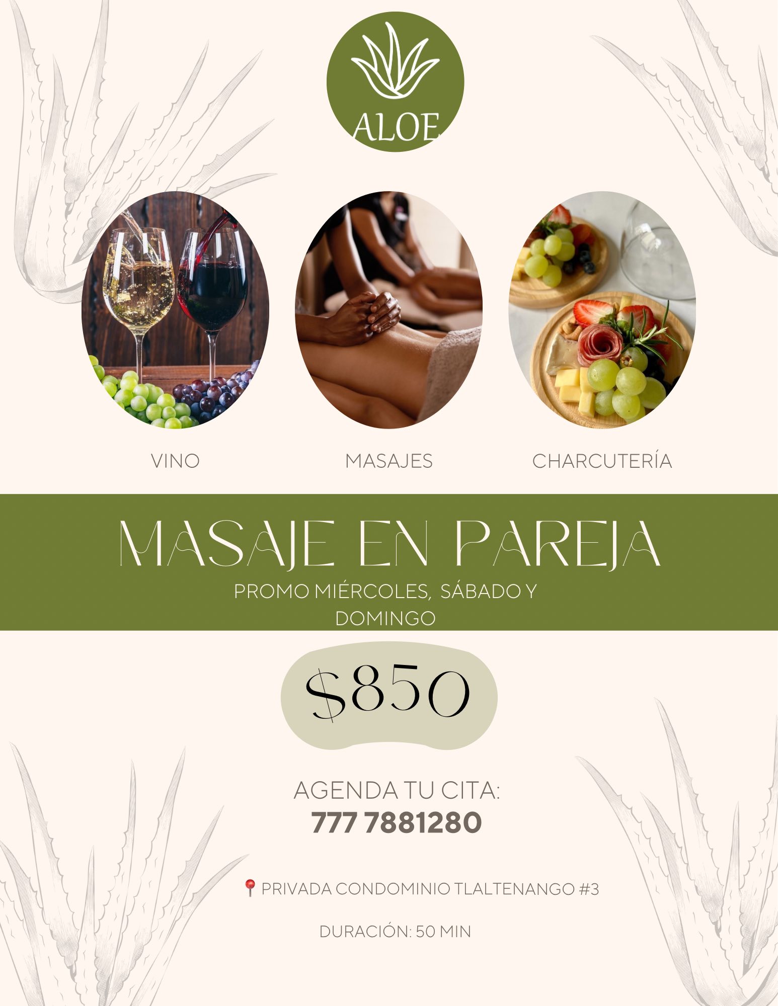 Masaje en pareja